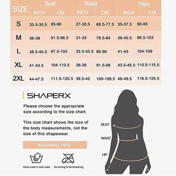 SHAPERX Shapewear for Women Tummy Control Fajas Seamless Body Shaper - Picture 7 of 8